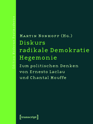 cover image of Diskurs--radikale Demokratie--Hegemonie